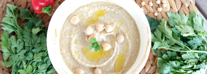 Cizrnový hummus