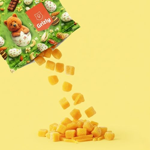 Mango kostky Grizly