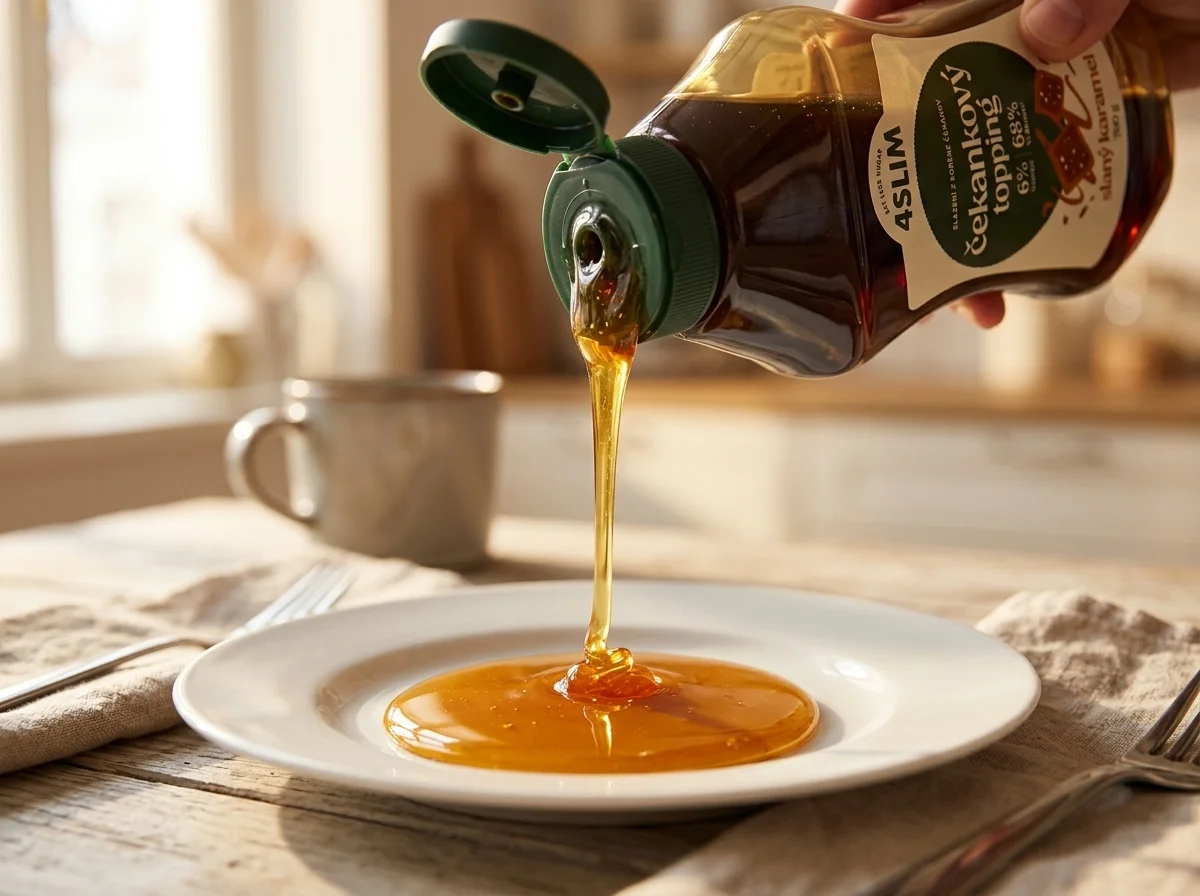 čekankový sirup karamel