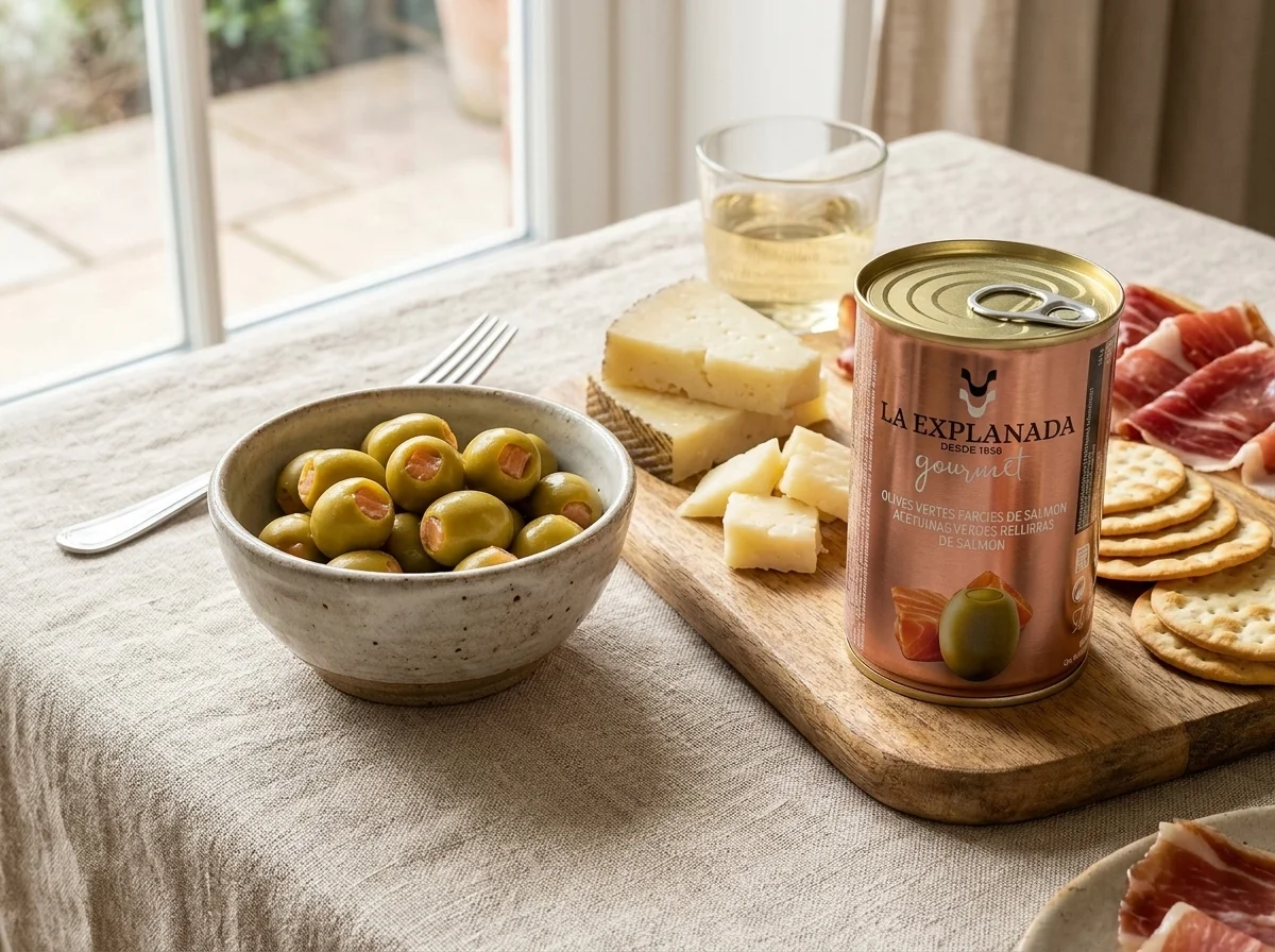 tapas s olivami