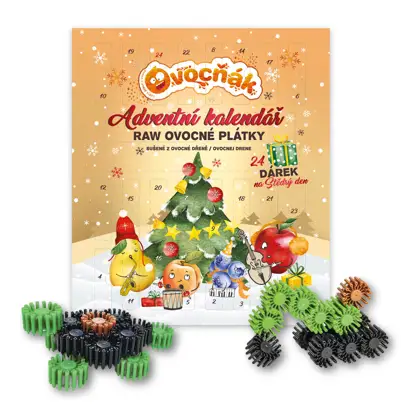 Adventní kalendář ovocné plátky 6 x 240 g
