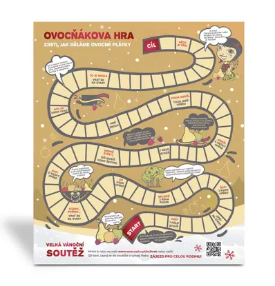 Adventní kalendář ovocné plátky 6 x 240 g