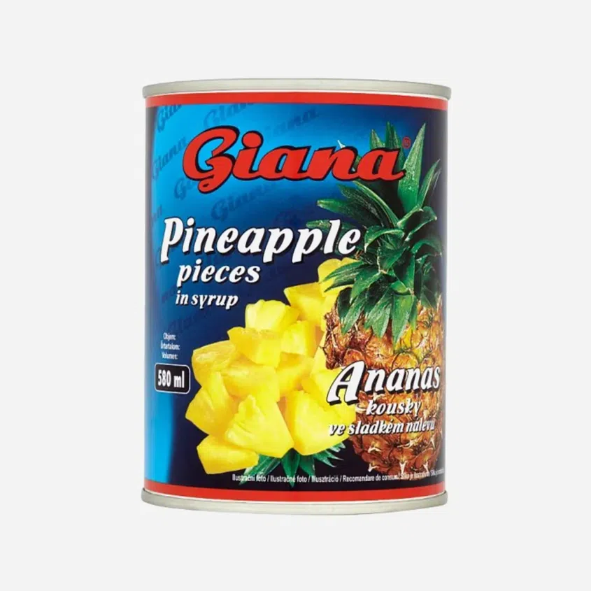 Ananas kousky 6 x 565 ml