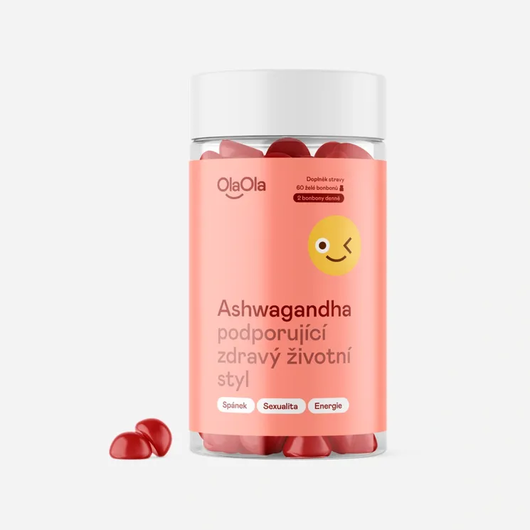 Ashwagandha podporující zdravý životní styl želé