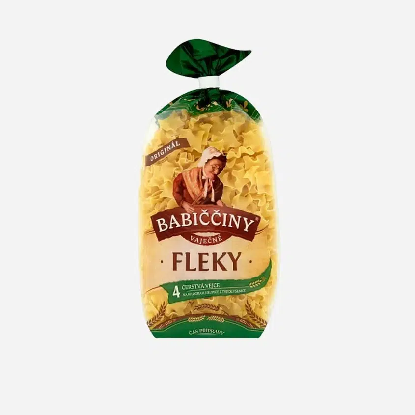 Babiččiny těstoviny - Fleky