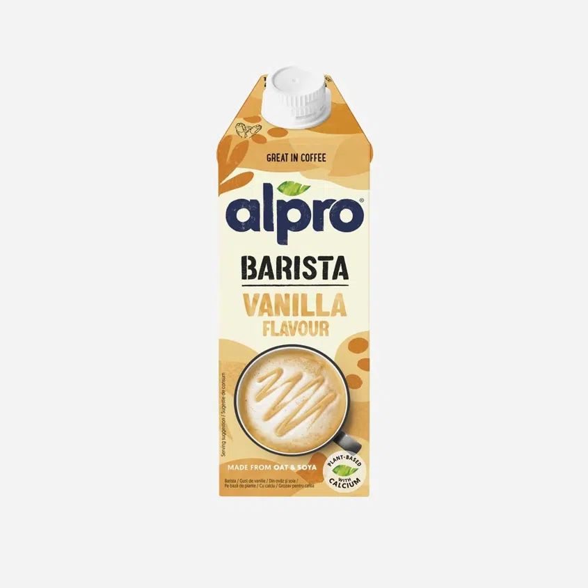 Barista Ovesno-sójový nápoj s příchutí vanilky 12 x 750  ml