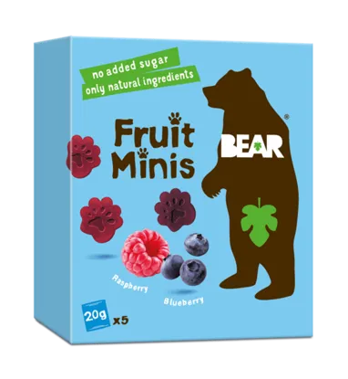 Bear Minis malina a borůvka