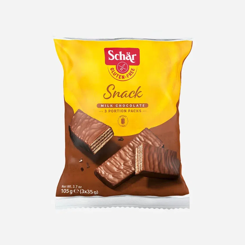 Bezlepkové oplatky Snack 6 x 105 g
