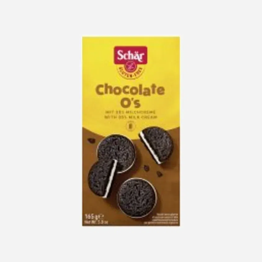 Bezlepkové sušenky Chocolate O's