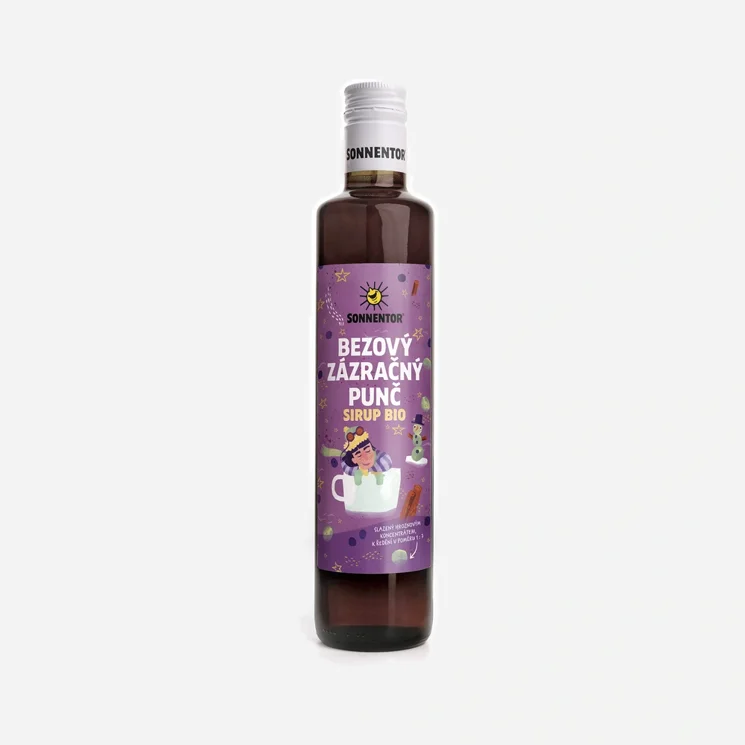 Bezový zázračný punč sirup bio
