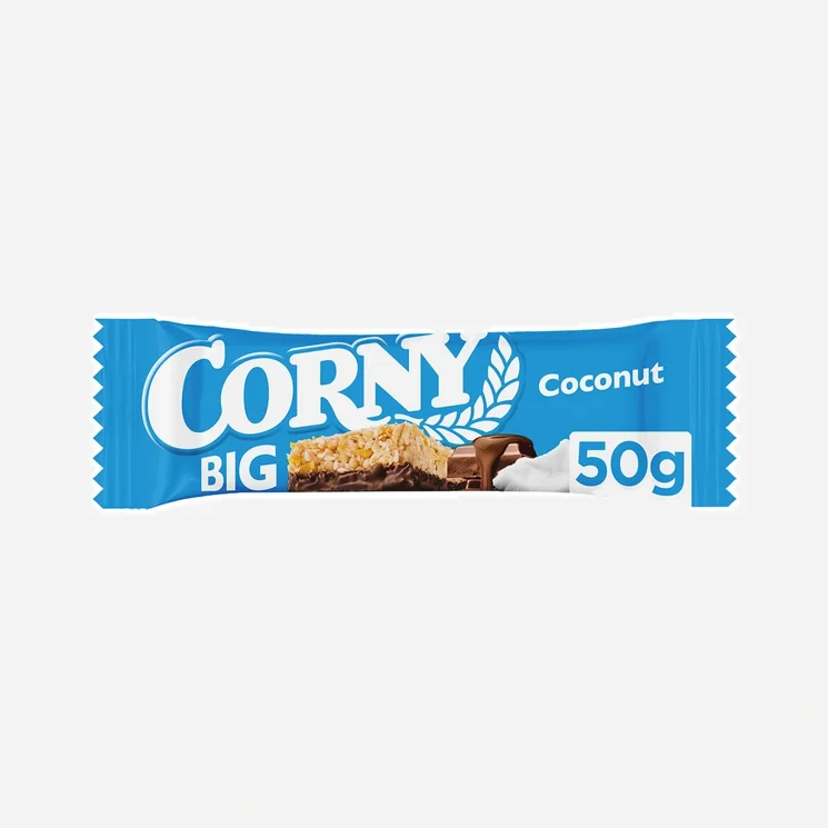 Big cereální tyčinka kokos v mléčné čokoládě