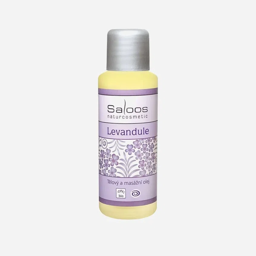 Bio tělový a masážní olej Levandule 6 x 50 ml