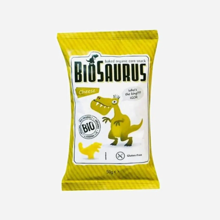 Biosaurus Kukuřičné křupky se sýrem