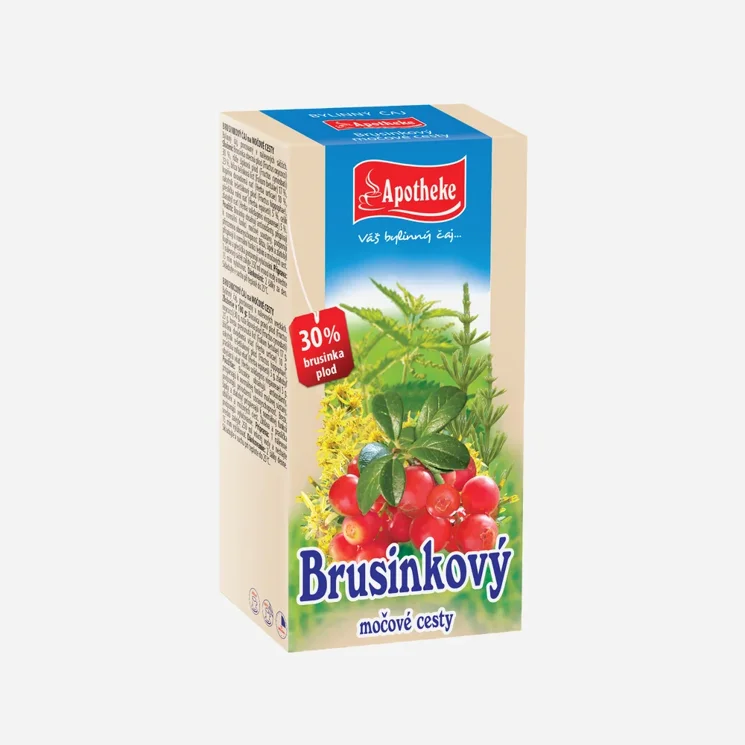 Brusinkový čaj 6 x 20 sáčků