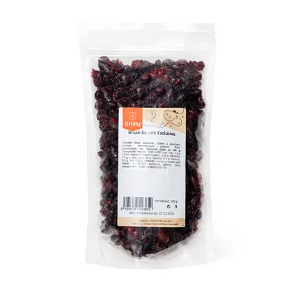 Brusinky klikva tasty juicy
