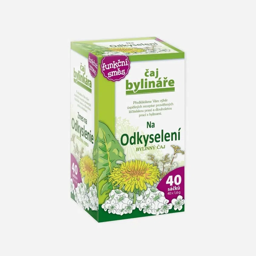 Bylinář čaj Odkyselení organismu