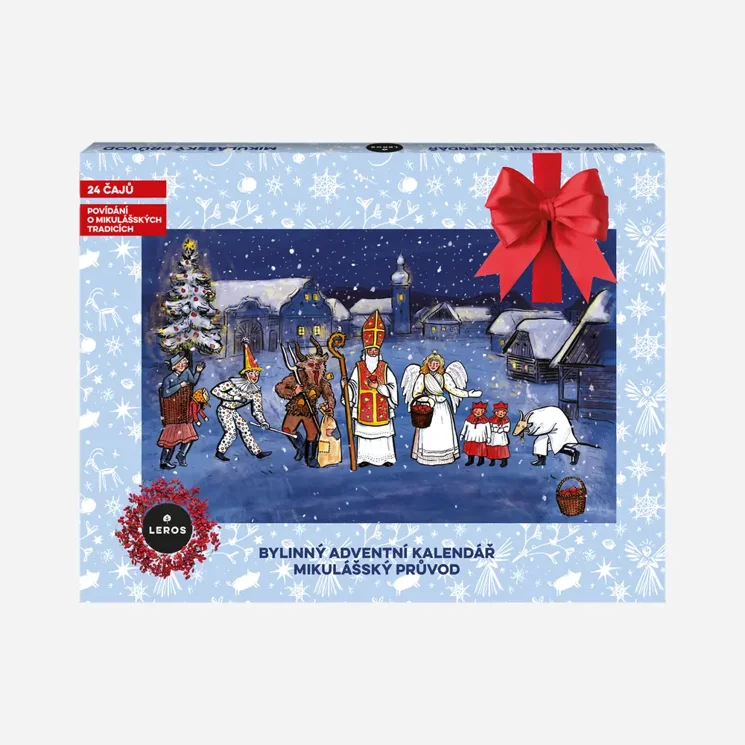 Bylinný adventní kalendář Mikulášský průvod