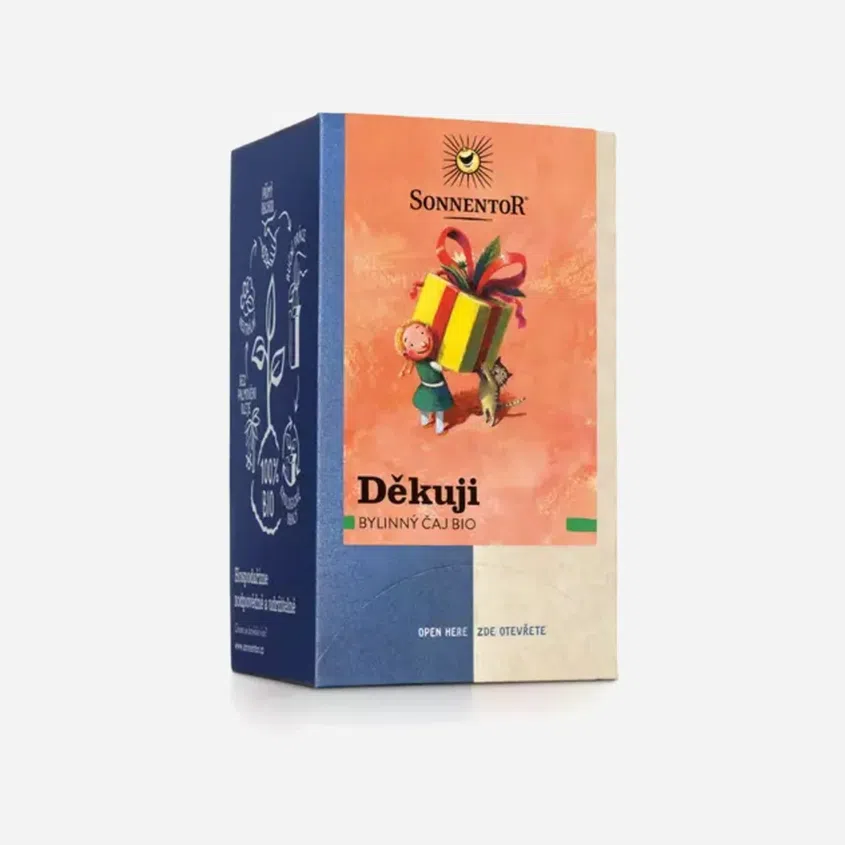 Čaj Děkuji  BIO 6 x 27 g