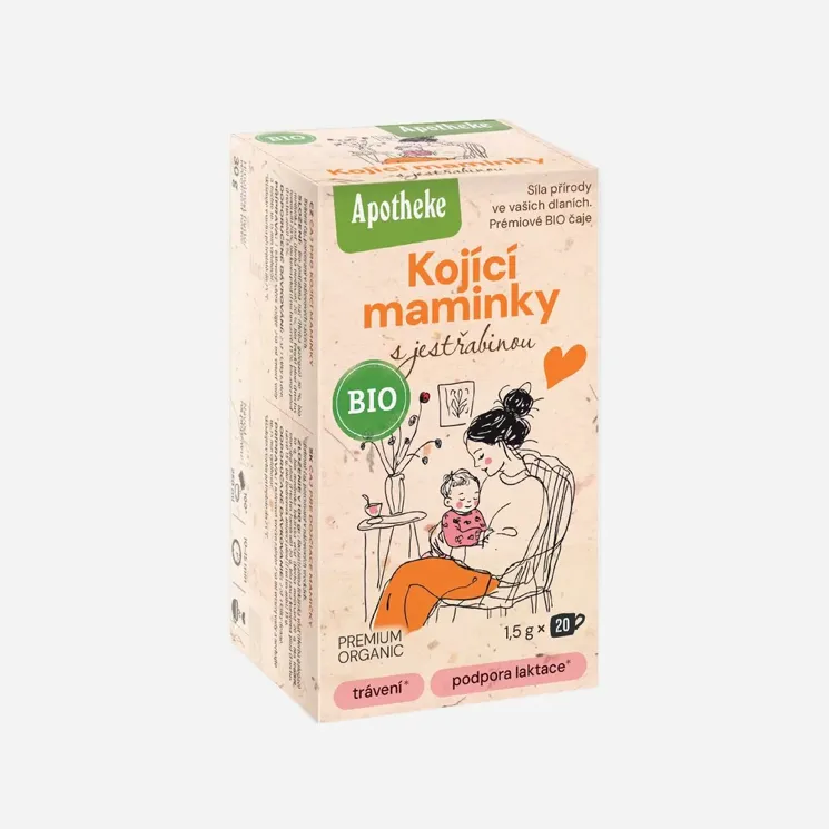 Čaj Kojící maminky s jestřabinou BIO 6 x 20 sáčků