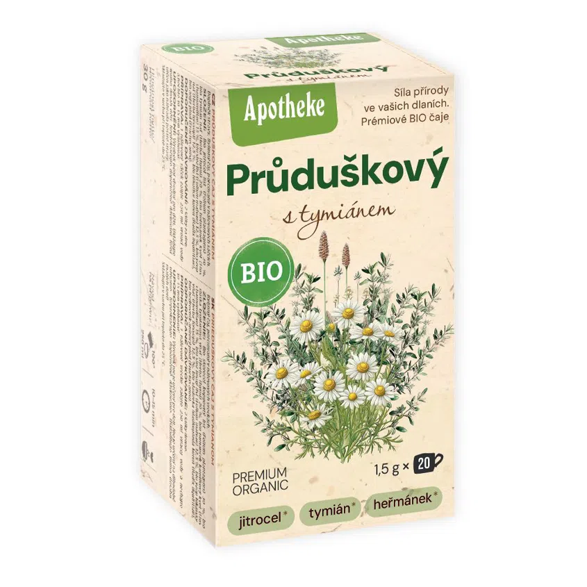 Čaj průduškový s tymiánem BIO 6 x 20 sáčků