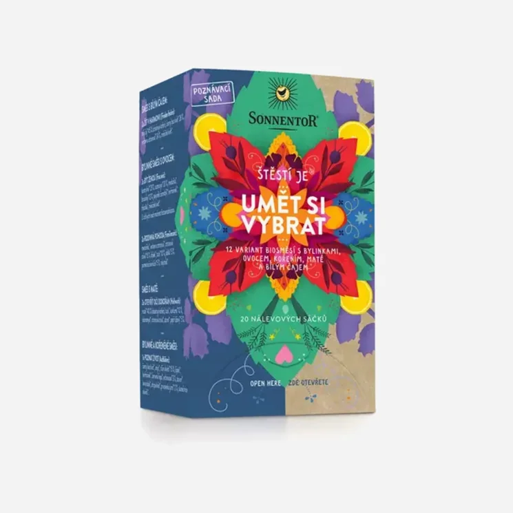 Čaj Štěstí je Umět si vybrat 20 sáčků 6 x 20 sáčků