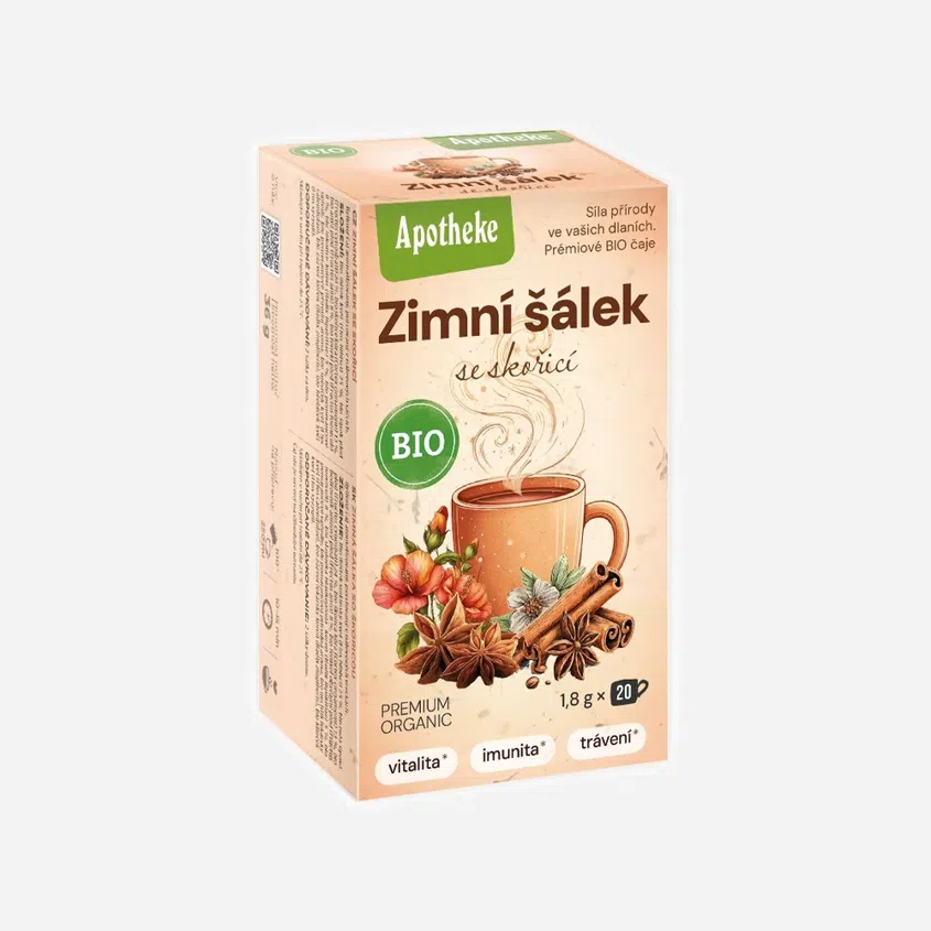 Čaj Zimní šálek se skořicí BIO