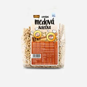 Cereální kolečka s medem 6 x 500 g
