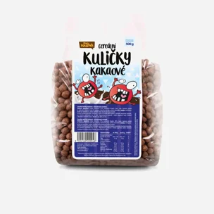 Cereální kuličky kakaové 6 x 500 g