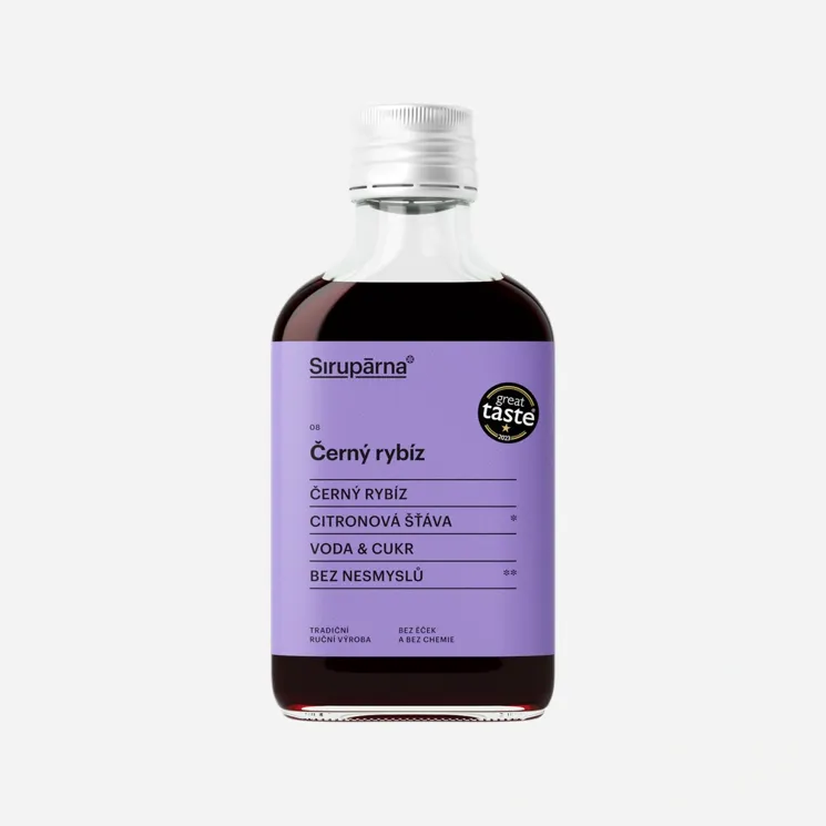 Černý rybíz sirup