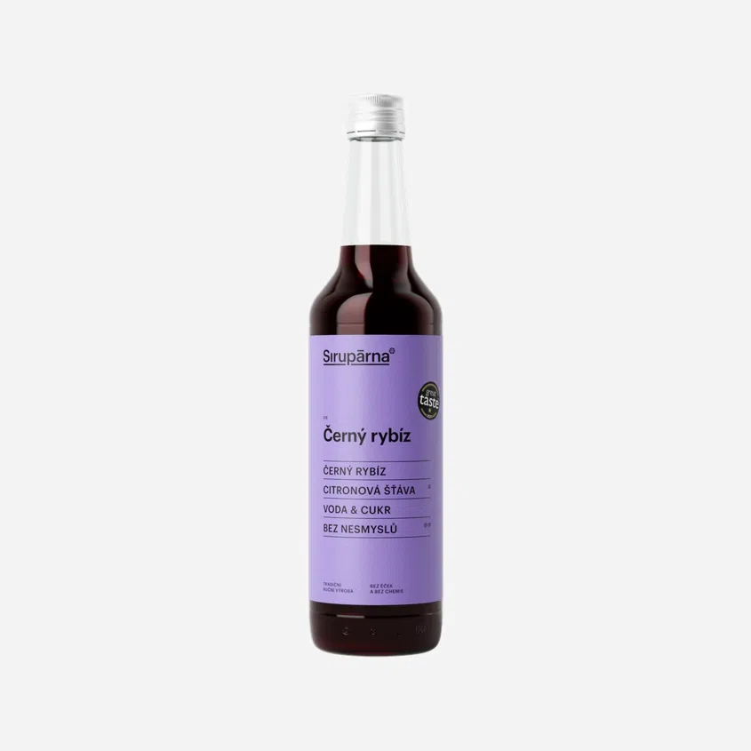 Černý rybíz sirup