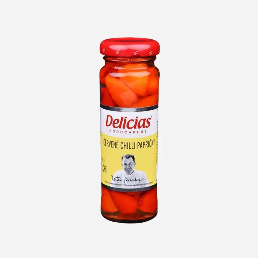 Červené chilli papričky 6 x 100 g