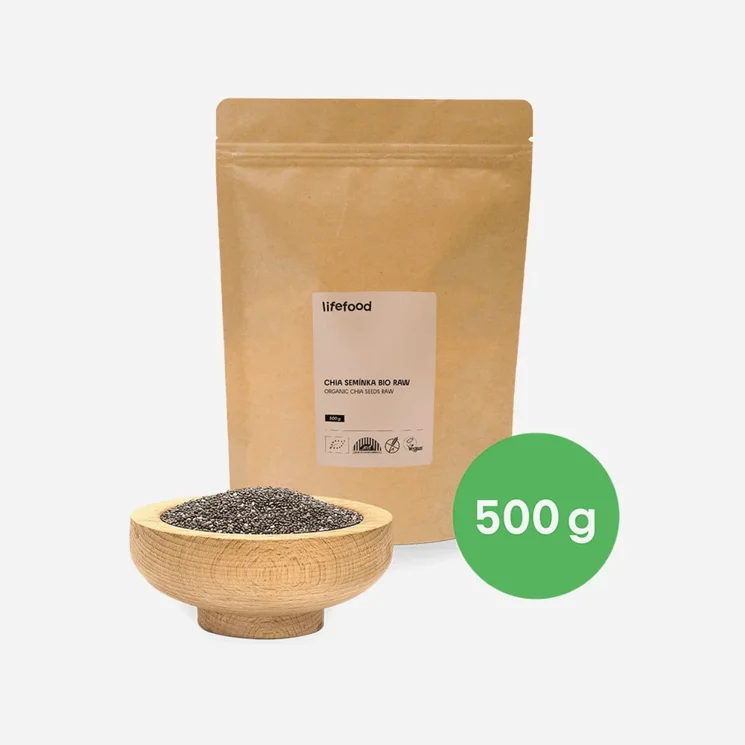 Chia semínka RAW BIO 6 x 500 g