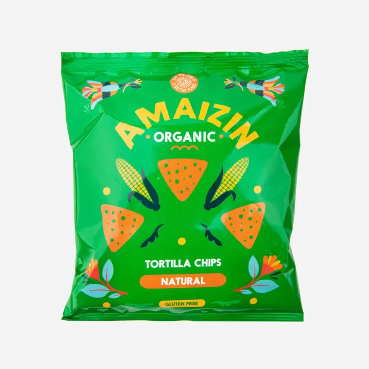 Chipsy kukuřičné natural BIO 5 x 75 g