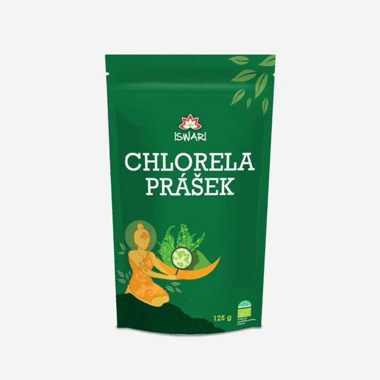 CHLORELA BIO PRÁŠEK 6 x 125 g