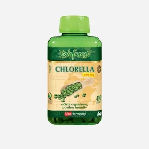 Chlorella 500 mg ORGANIC - XXL economy 6 x 450 tablet