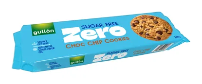 Choc chip sušenky s kousky čokolády bez cukru, se sladidly