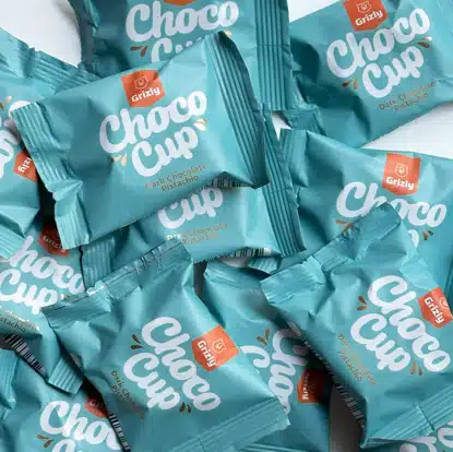 Choco Cups hořká čokoláda & pistácie