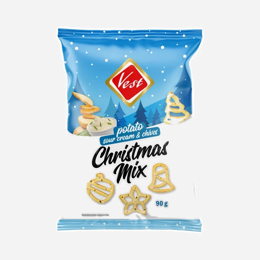 Christmas mix- bramborový s pažitkou