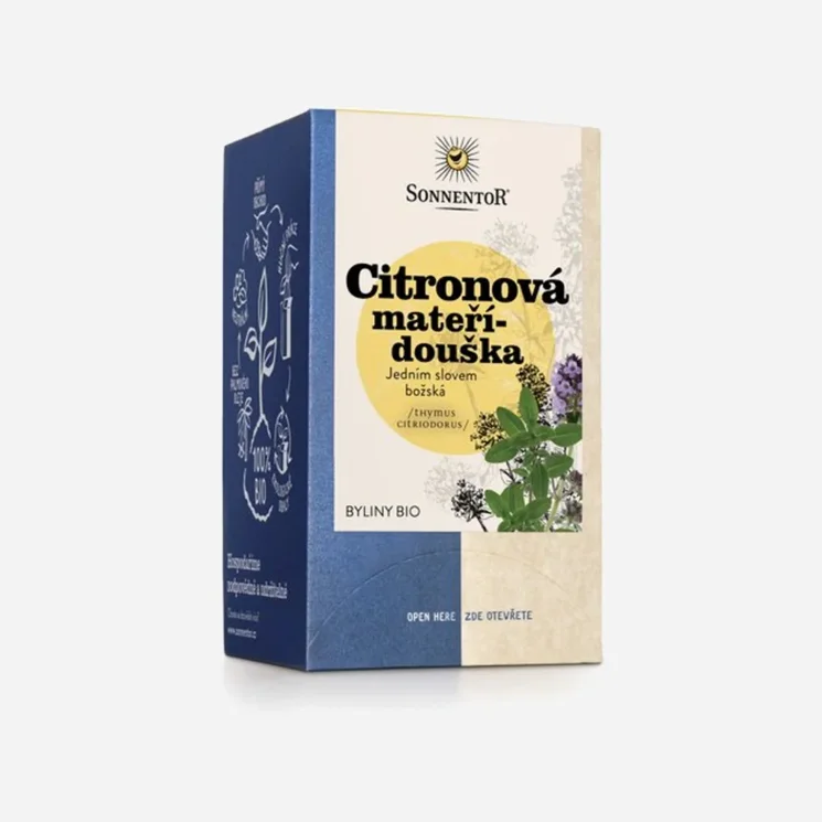 Citronová mateřídouška BIO