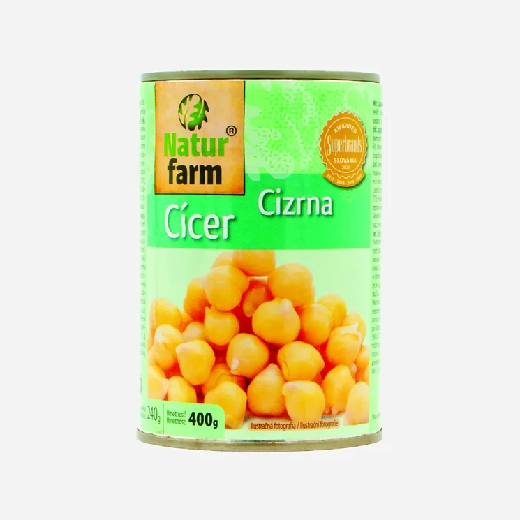 Cizrna sterilovaná 6 x 400 g