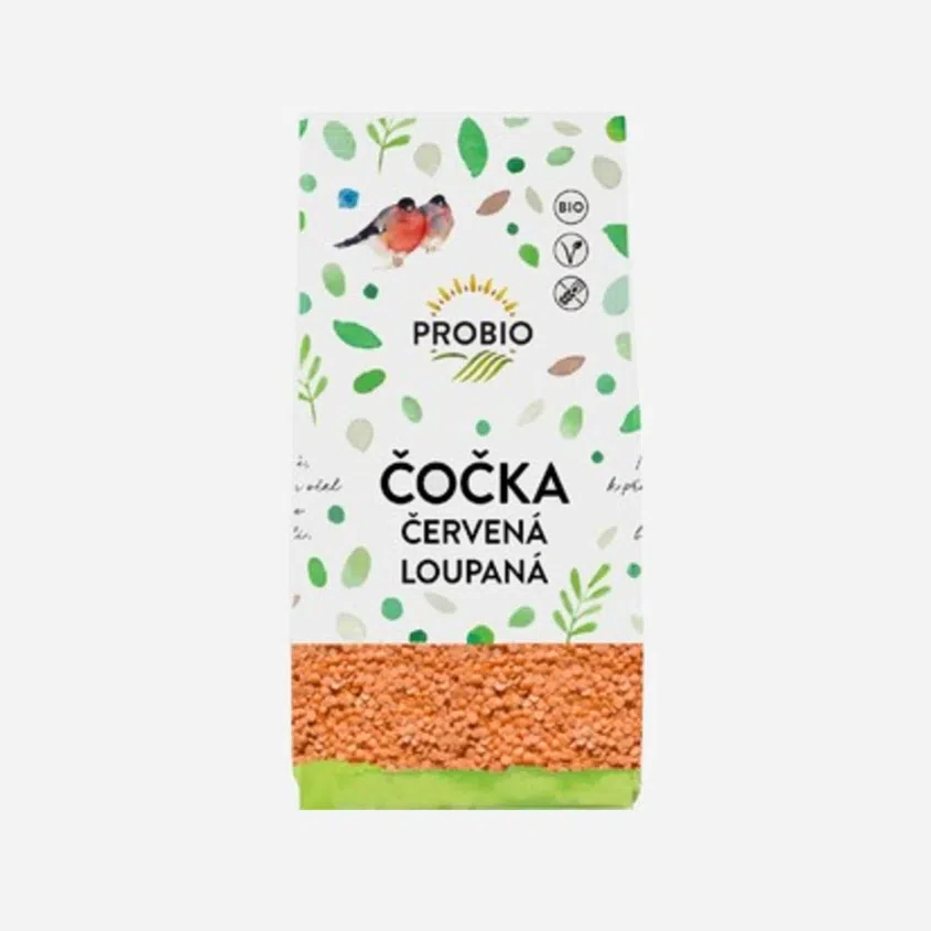 Čočka červená loupaná 6 x 500 g