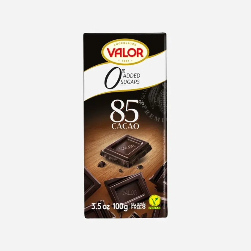 Čokoláda bez cukru 85 %