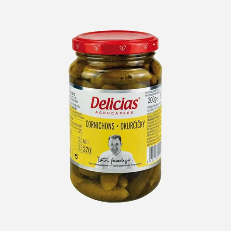 Cornichons okurčičky mini 6 x 370 ml