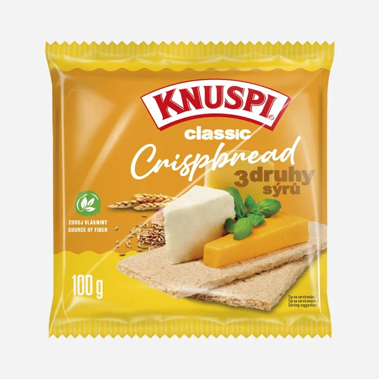 Crispbread 3x sýr