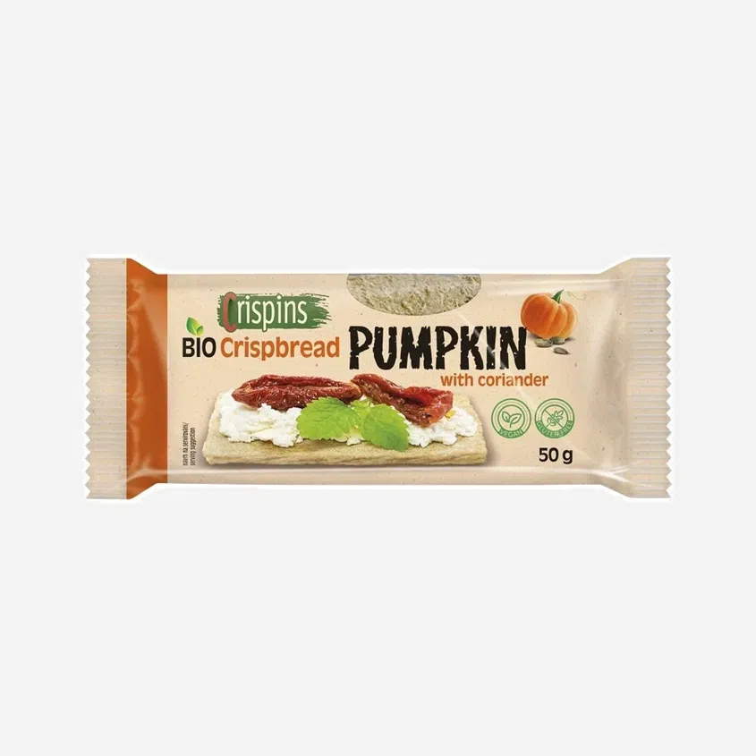 Crispbread pumpkin&coriander BIO