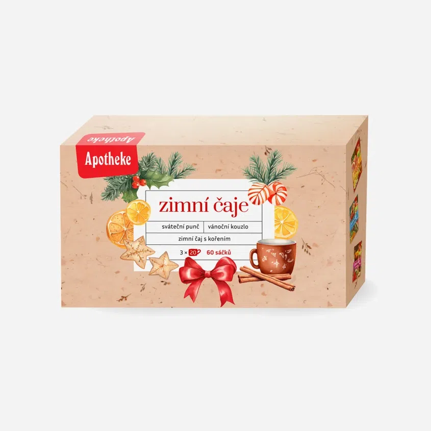 Dárková kolekce Zimních čajů 6 x 60 sáčků