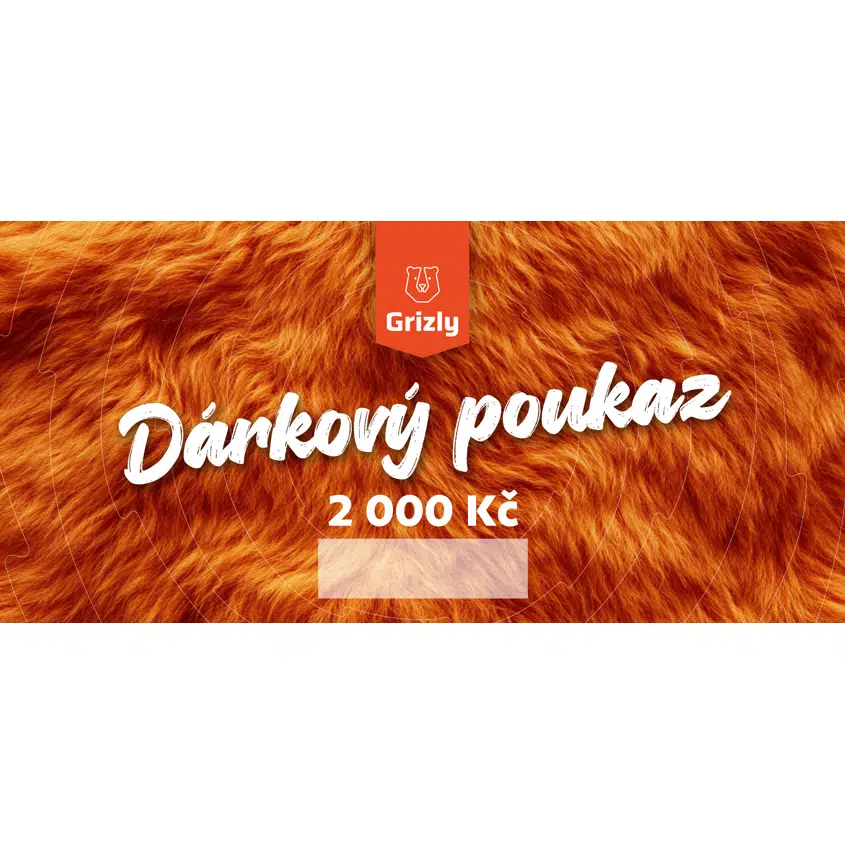Dárkový elektronický poukaz 2000 Kč