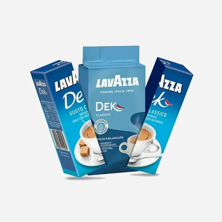 Decaffeinato bezkofeinová mletá káva 6 x 250 g