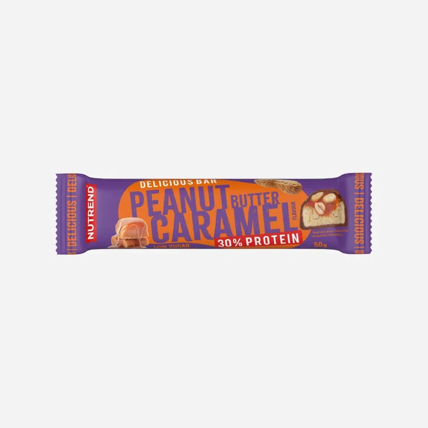Delicious bar arašídové máslo a karamel 12 x 50 g