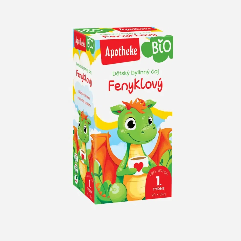 Dětský čaj fenyklový BIO 20 sáčků 6 x 30 g